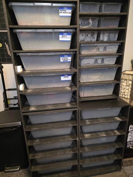Entire Set Up And Snakes with ASF Breeding Set Up